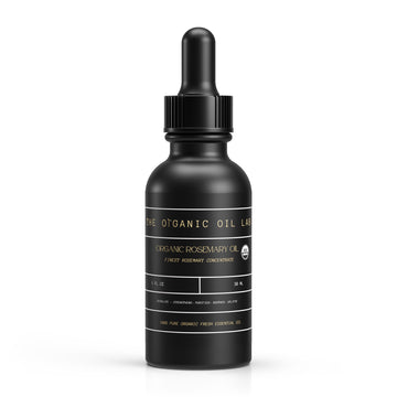 100% Organic Rosemary Essential Oil for Hair Growth & Focus | The Organic Oil Lab