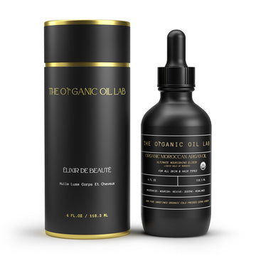 100% Pure USDA Organic Moroccan Argan Oil | Ultra Moisturizing for Hair, Skin & Scalp