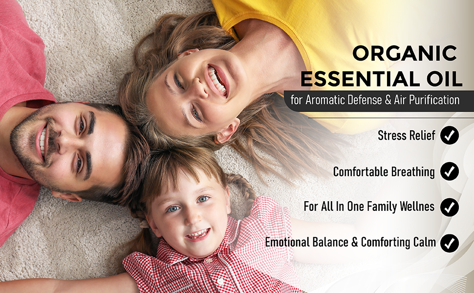 Winter Wellness Blend - 100% Pure USDA Organic Essential Oil for Aromatic Defense & Air Purification - Seasonal Support, Focus, & Cozy Atmosphere - 1 oz Diffuser Oil