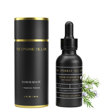 100% Pure USDA Organic Extra Strength Rosemary Oil for Hair Growth, Scalp Health & Focus